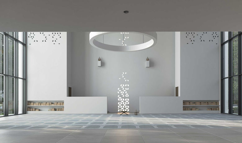 Abu Dhabi Mosque Interior Design _ IMPERIUM GROUP