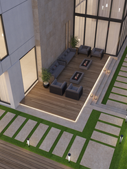 Landscape 3D Design _ Modern Minimalist Villa Sharjah _ IMPERIUM GROUP.WebP