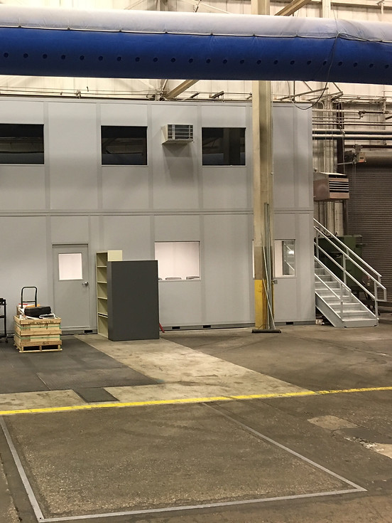 Image of AAM Metal Forming-Fraser's 16 x 44 Two-Story modular office