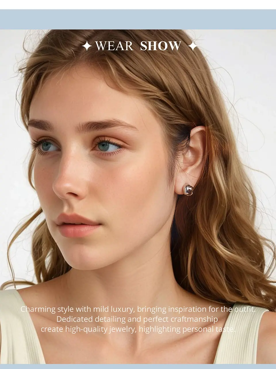 Aretes de nudo mujer