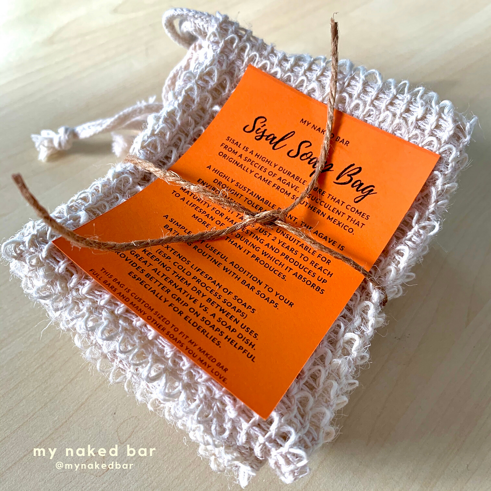 Thumbnail: Sisal Soap Saver Bag