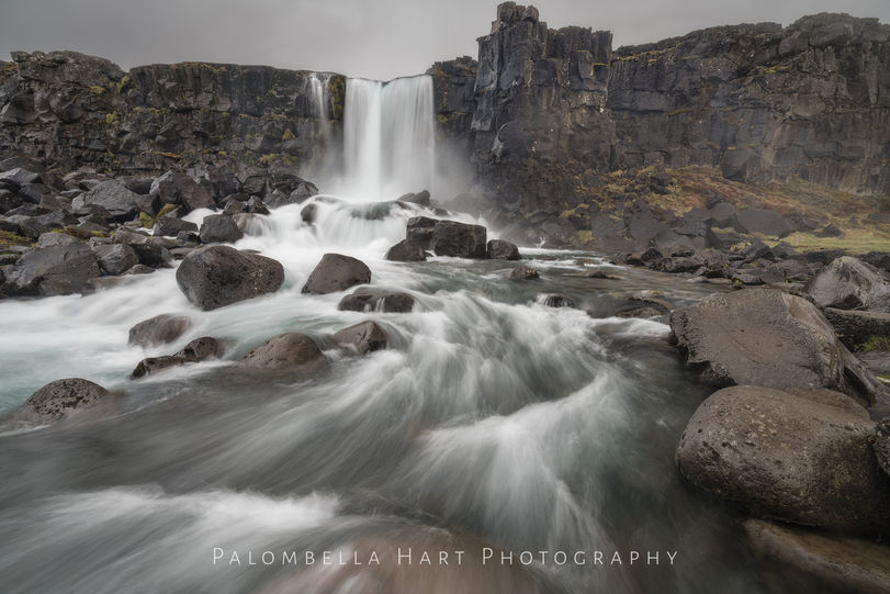 Öxarárfoss waterfall