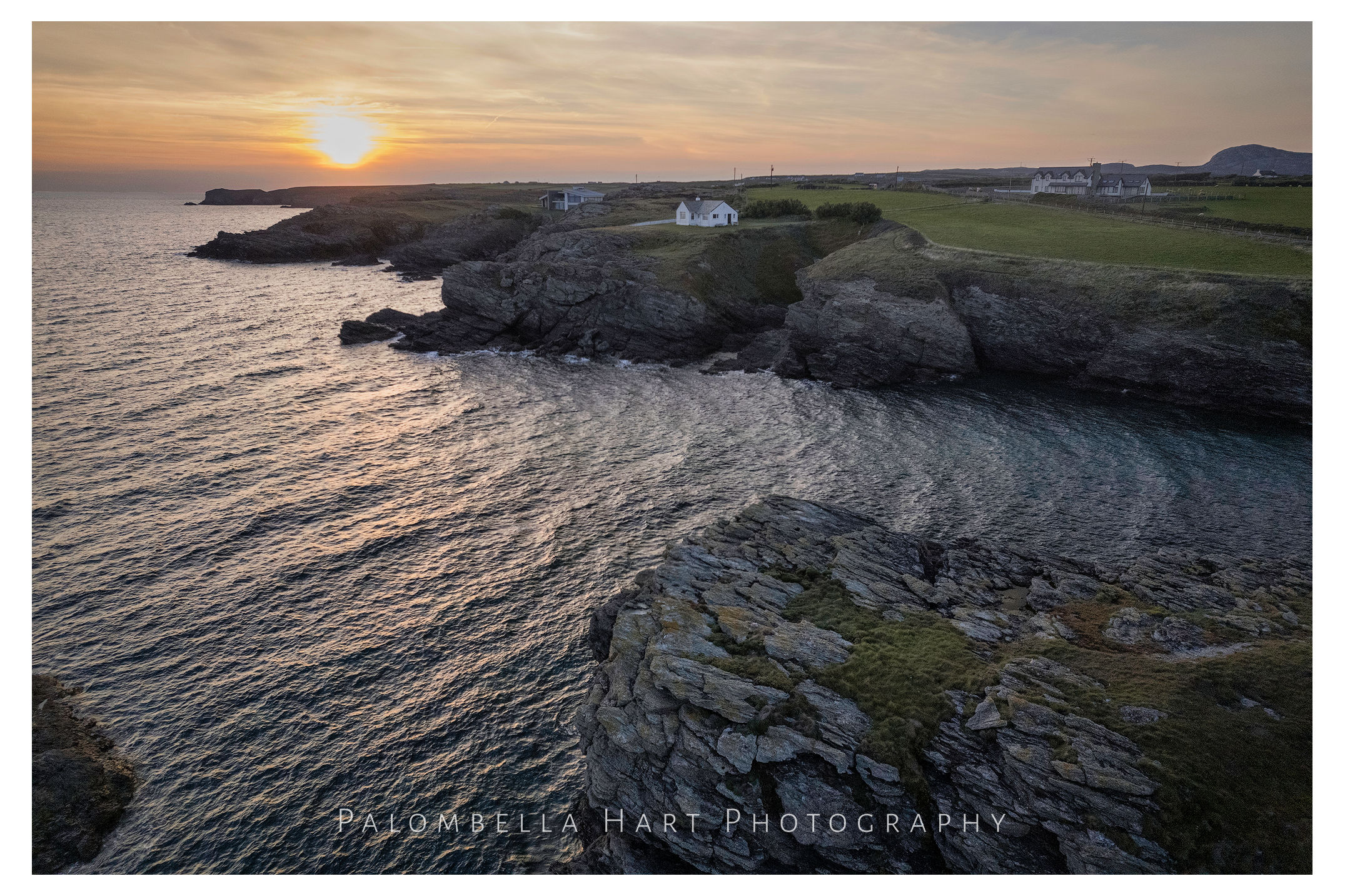 Porth y Post Sunset