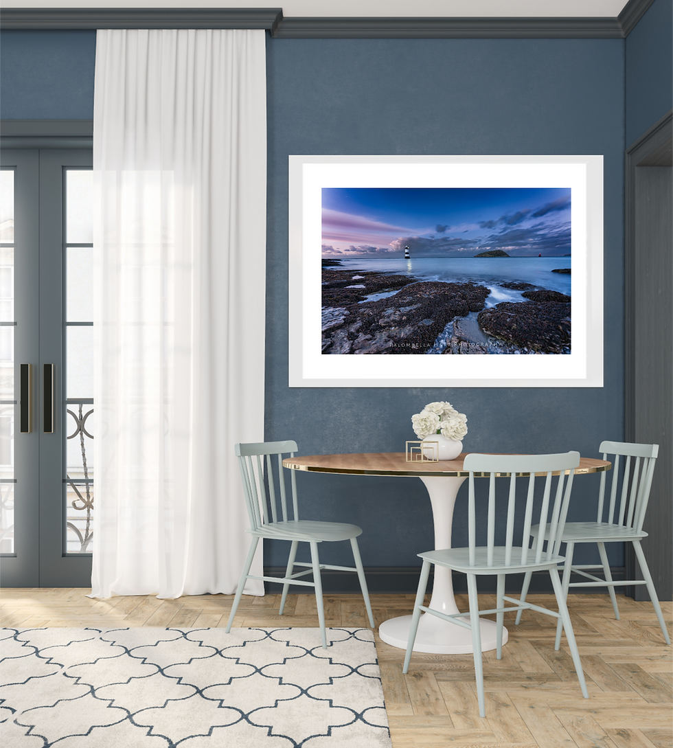 Thumbnail: After the Storm at Trwyn Du Lighthouse photograph