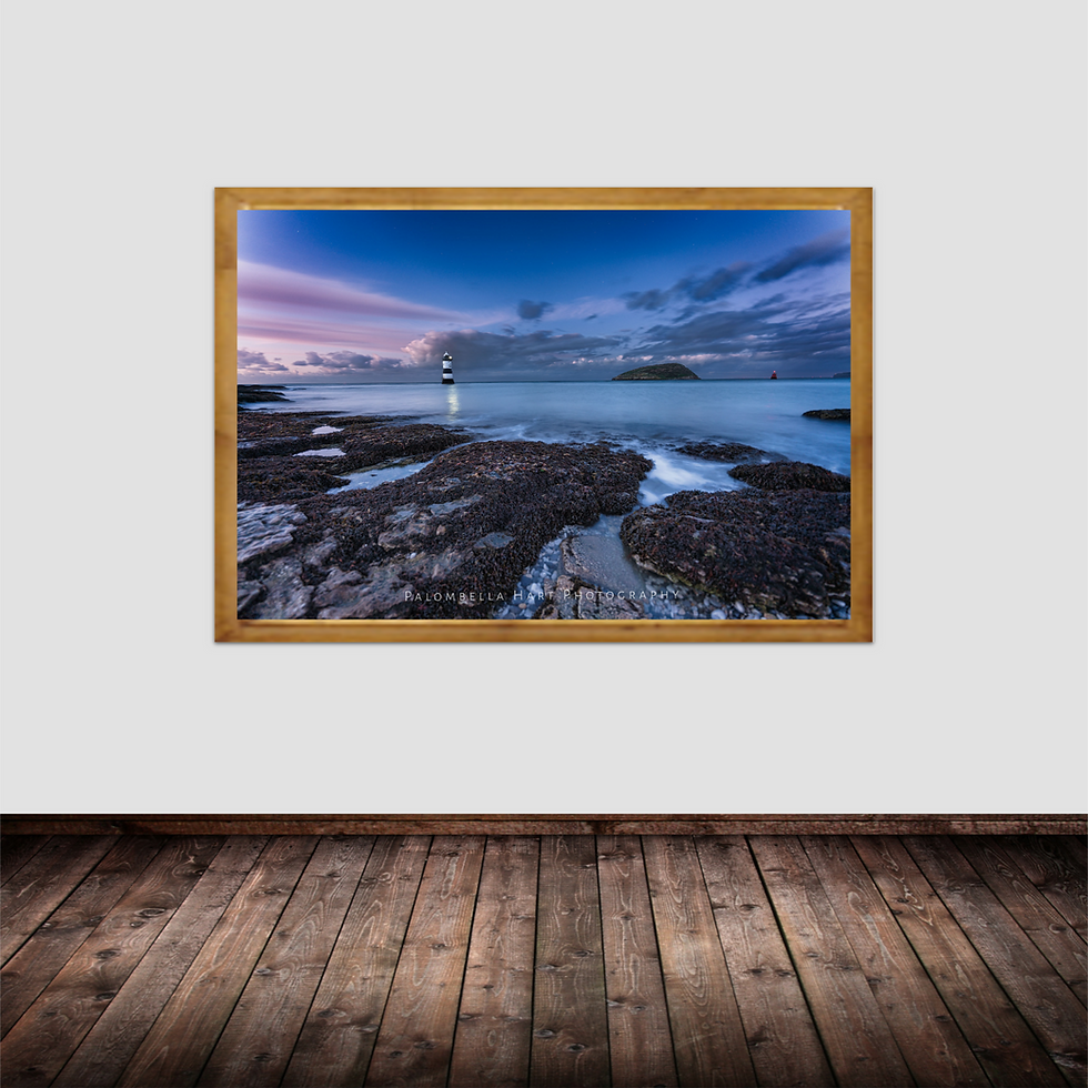 Thumbnail: After the Storm at Trwyn Du Lighthouse photograph