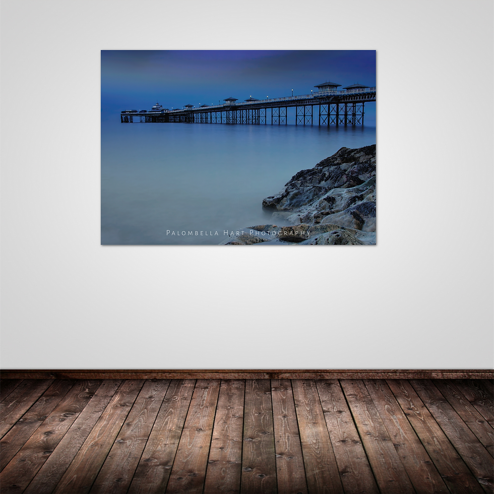 Miniature : Llandudno Pier in Fading Light photograph