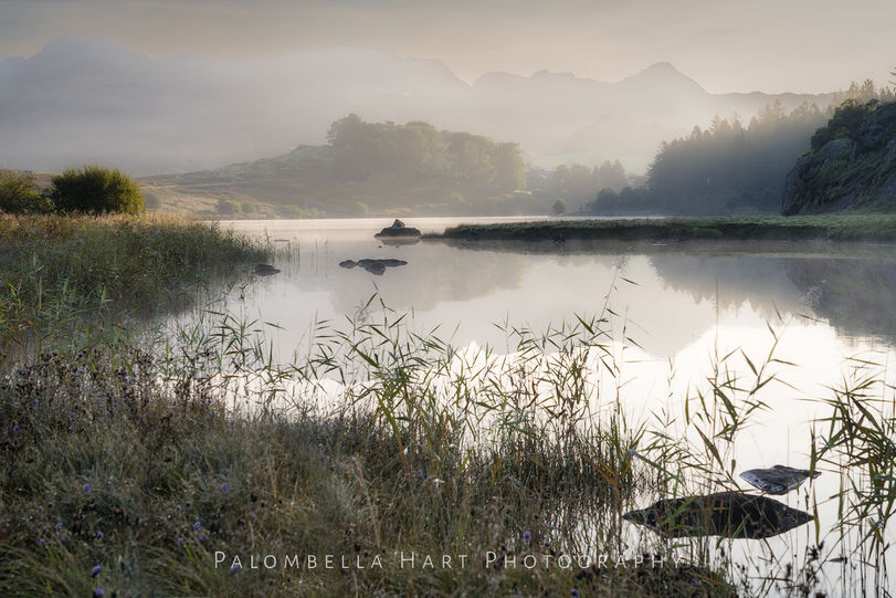Sunrise at Llynnau Mymbyr Lakes