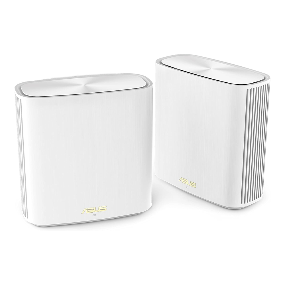 ASUS ZenWiFi XD6 AX5400 WiFi 6 Mesh Router (2 Pack), Coverage up to 5400 sq ft