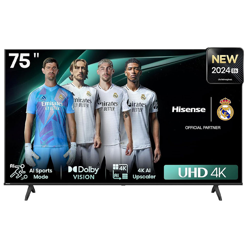 Hisense 75 Inch 4K LED VIDAA HDR Smart TV
