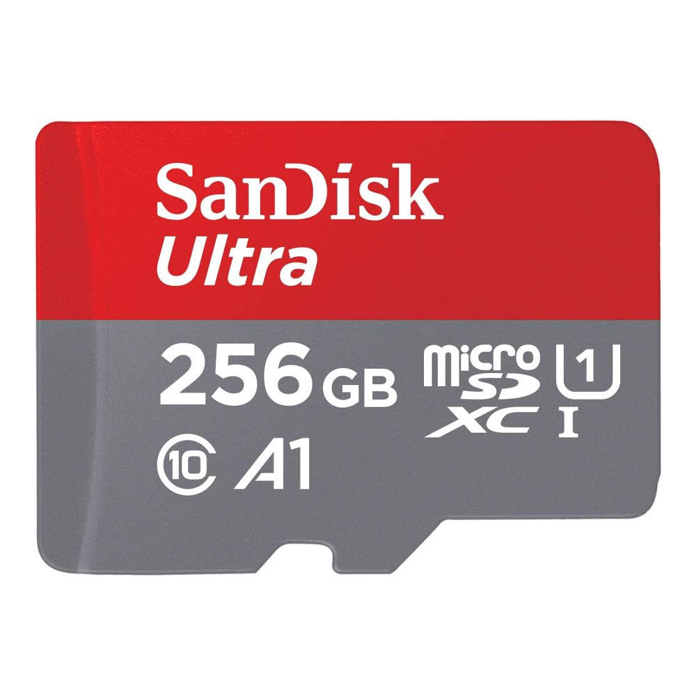 SanDisk 256GB Ultra UHS I MicroSD Card 150Mbps
