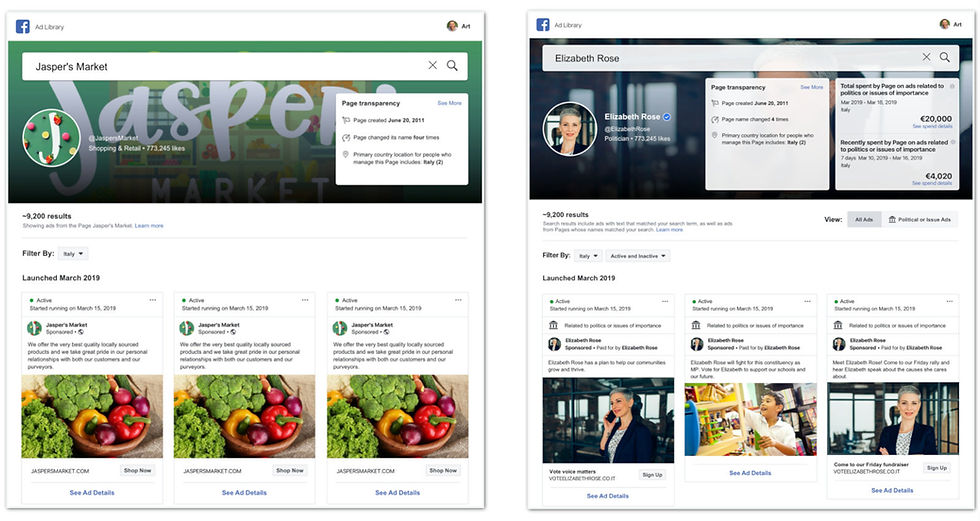 facebook advertising