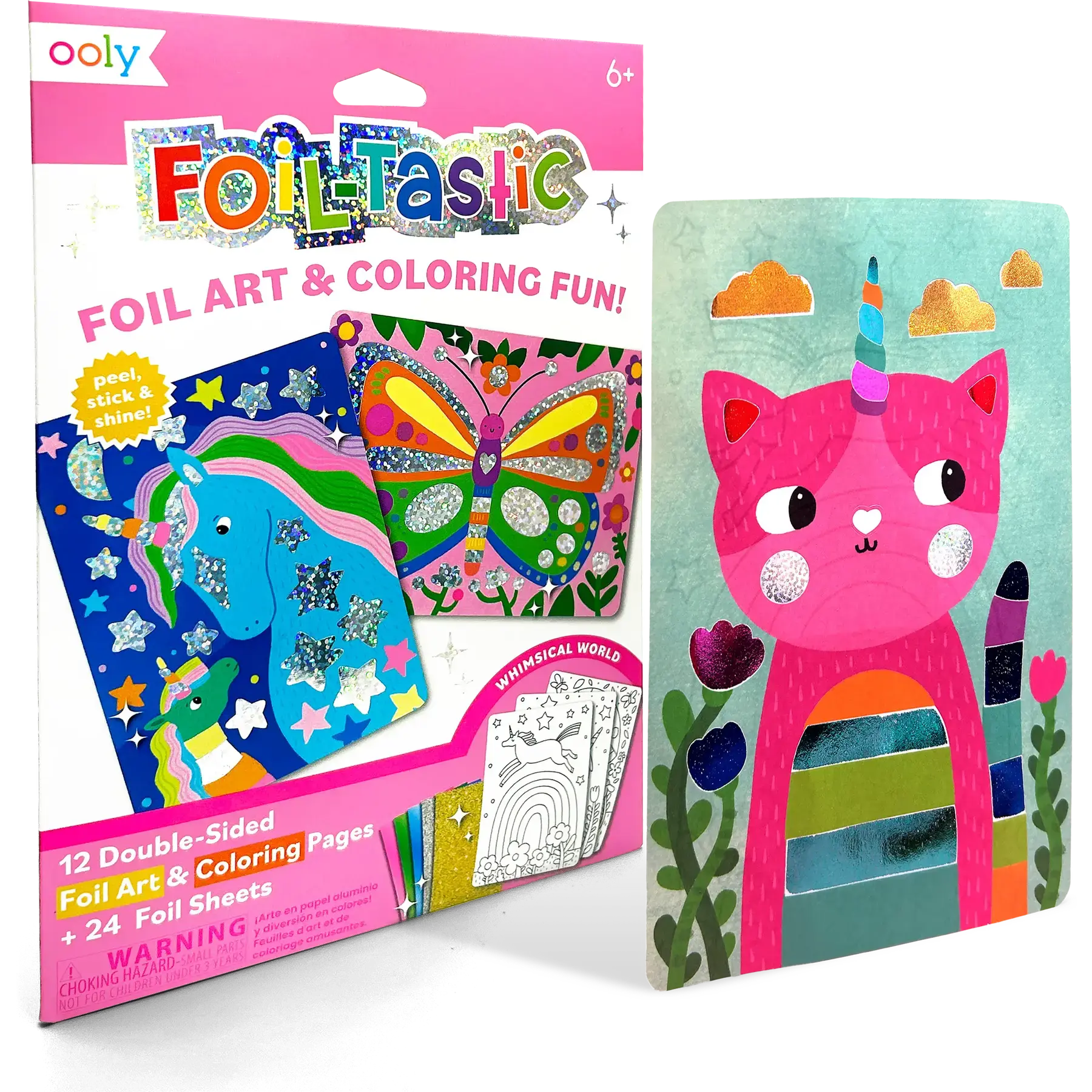 Foil-tastic: Foil Art & Coloring Fun-Whimsical World