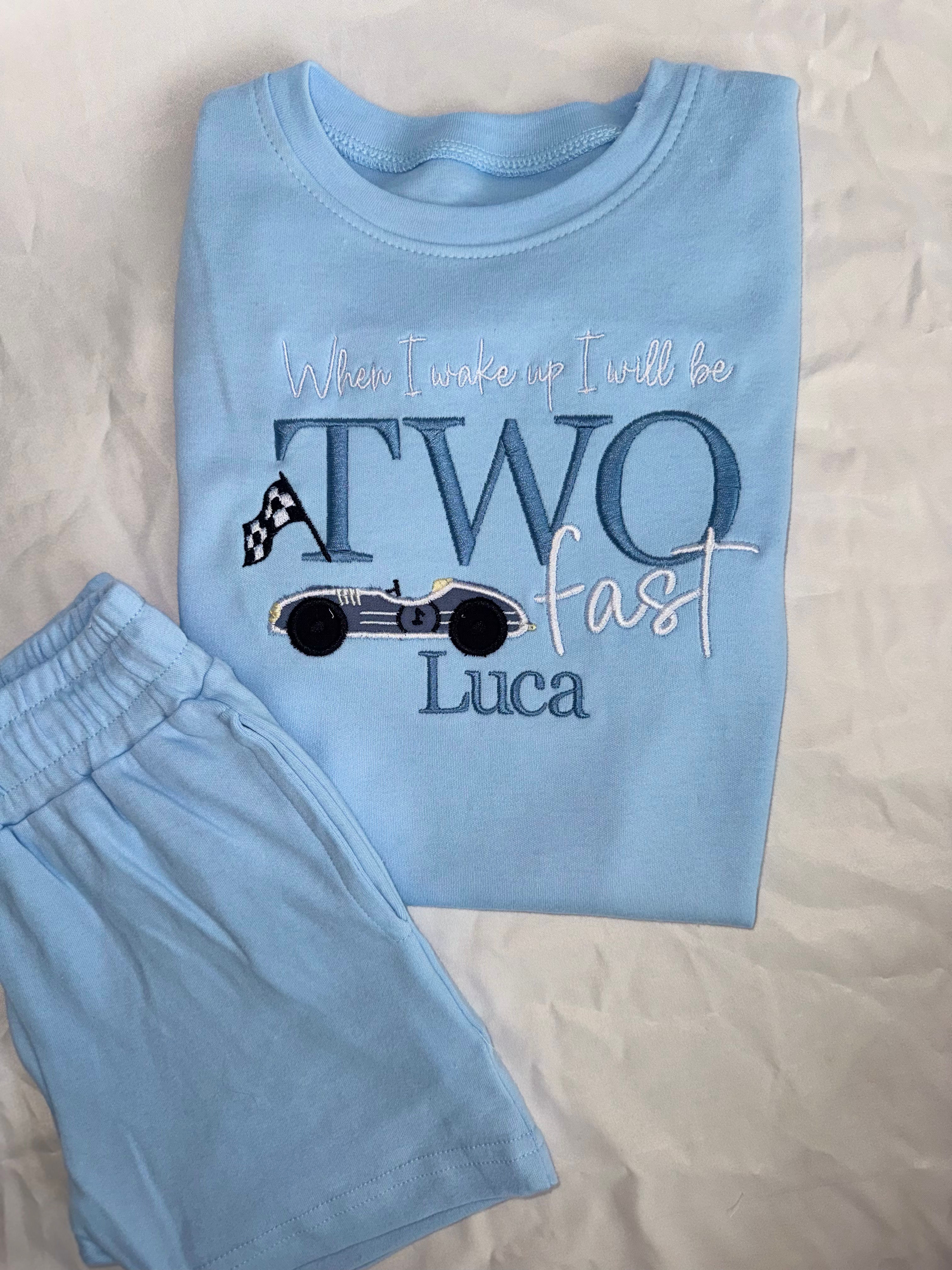 TWO fast pyjamas