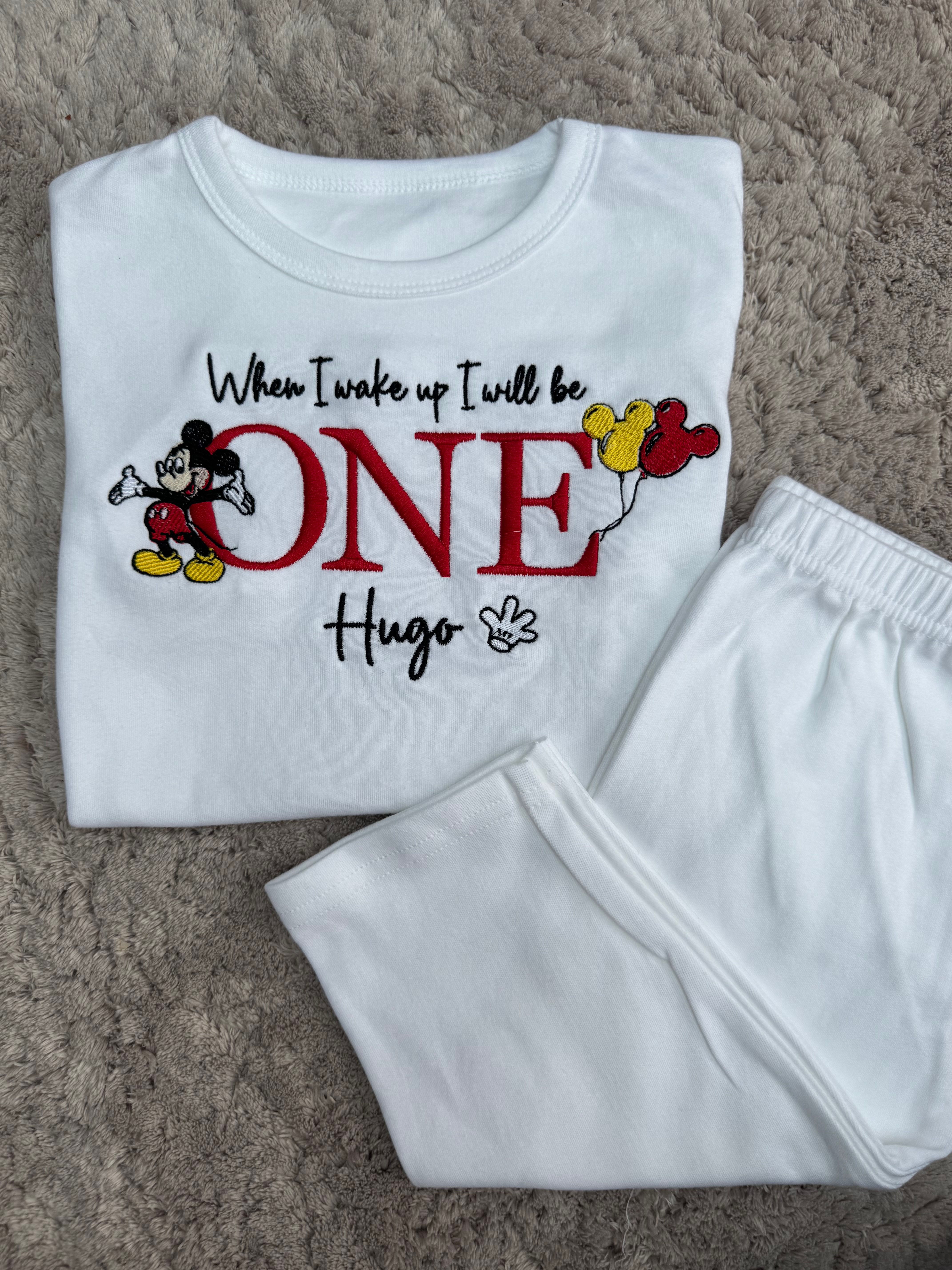 Mickey balloons pyjamas