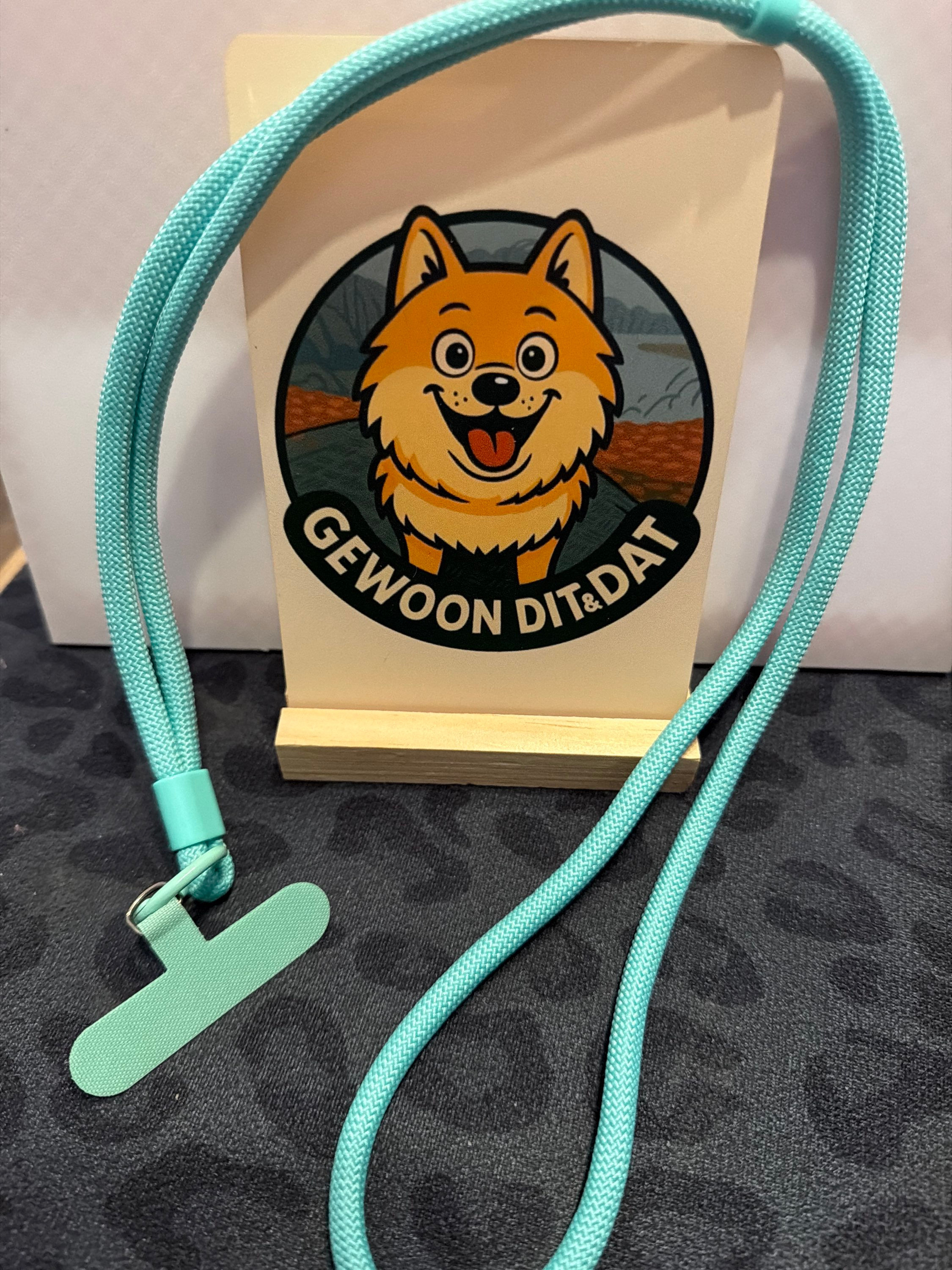 Telefoonkoord Teal