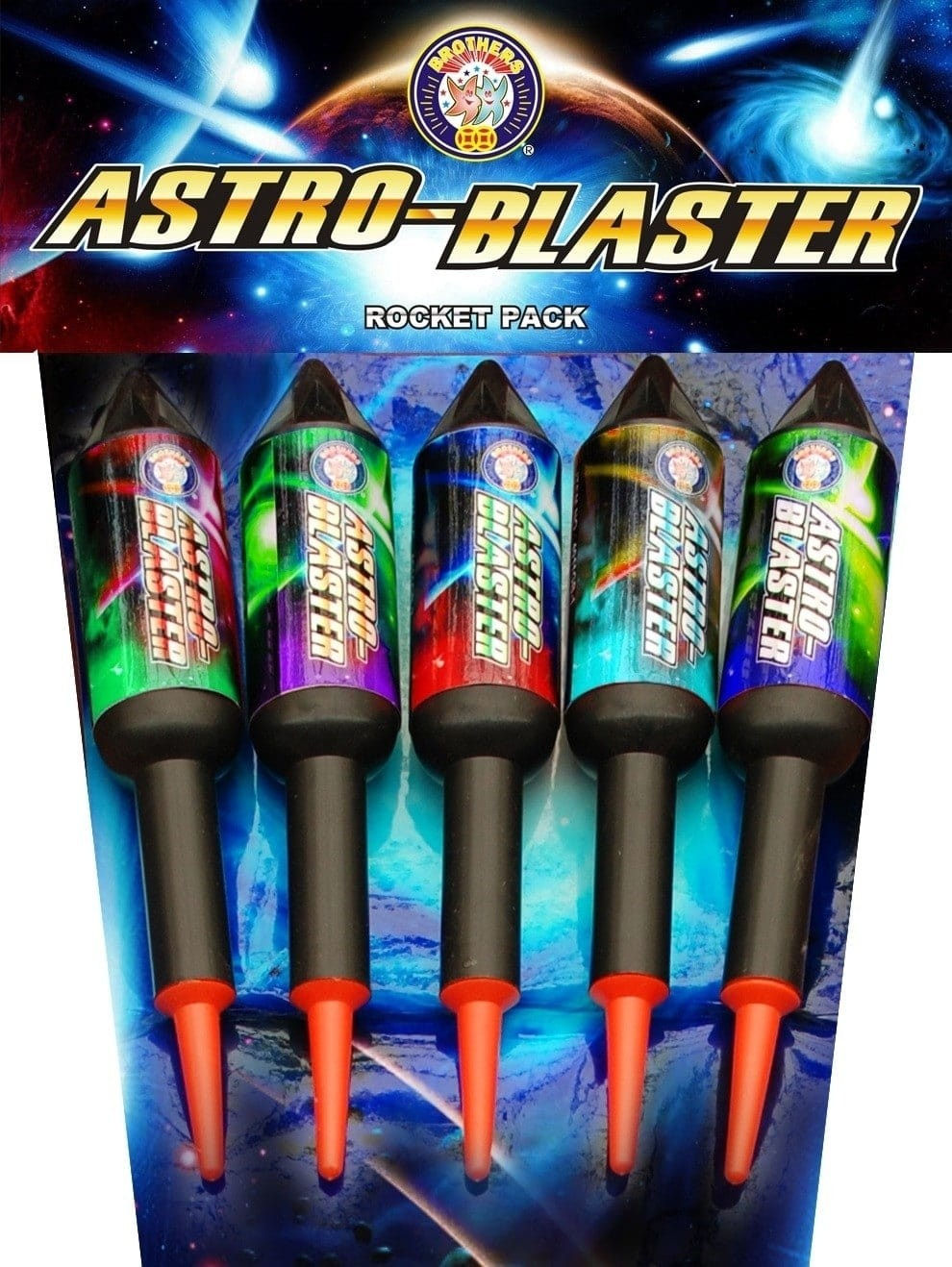 Astro Blaster Rocket pack 5 rockets