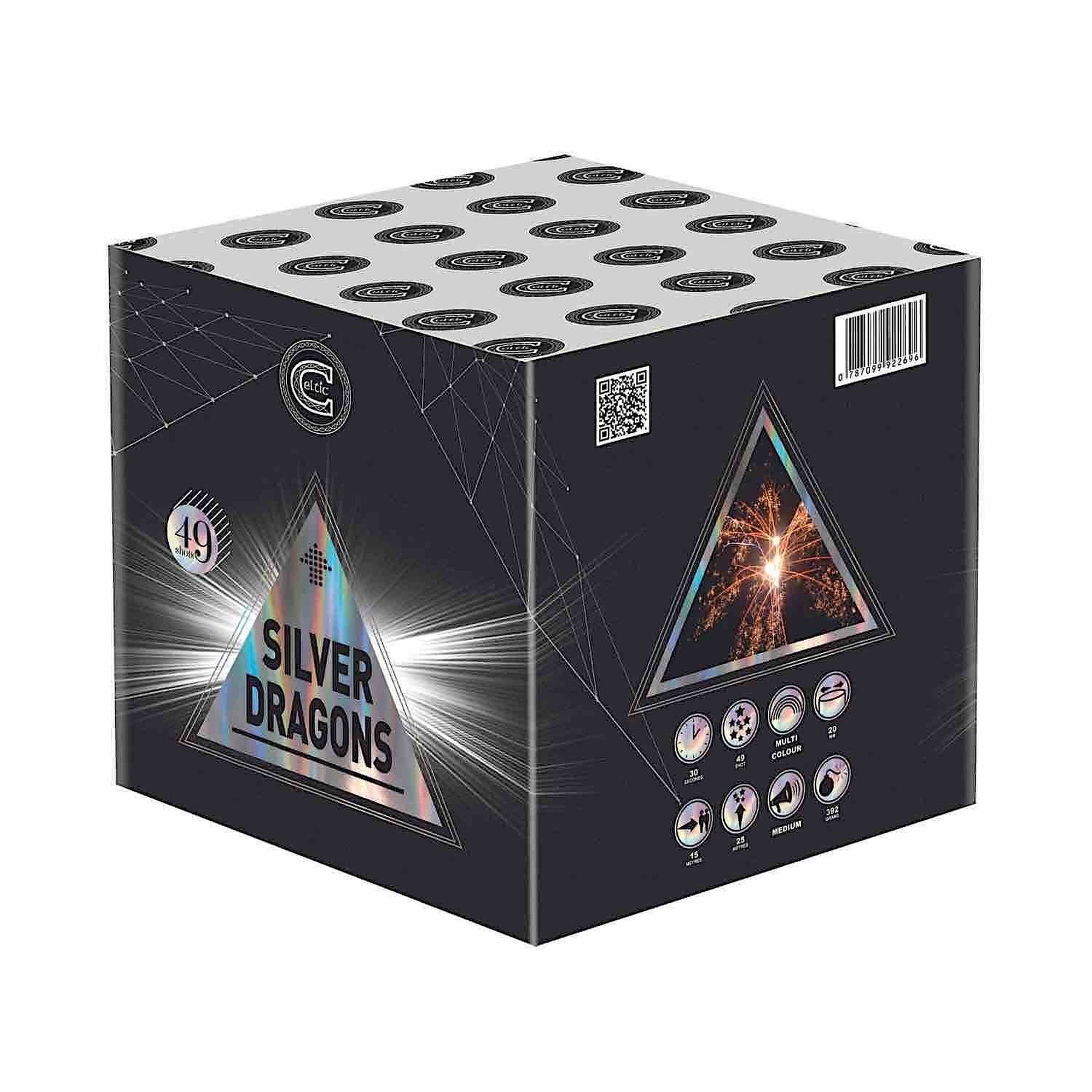 Silver Dragons  49 shot cake