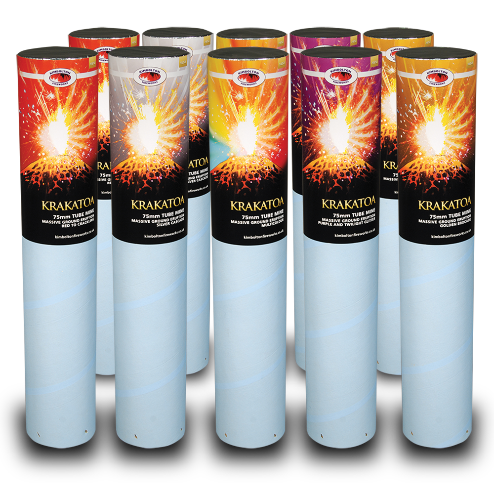 Krakatoa Mine. 5 types   Kimbolton fireworks