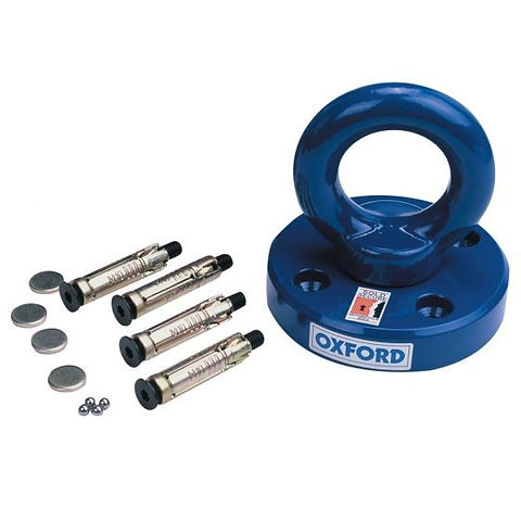 Floor anchor for bike outlet