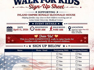 Walk for the Ronald McDonald House