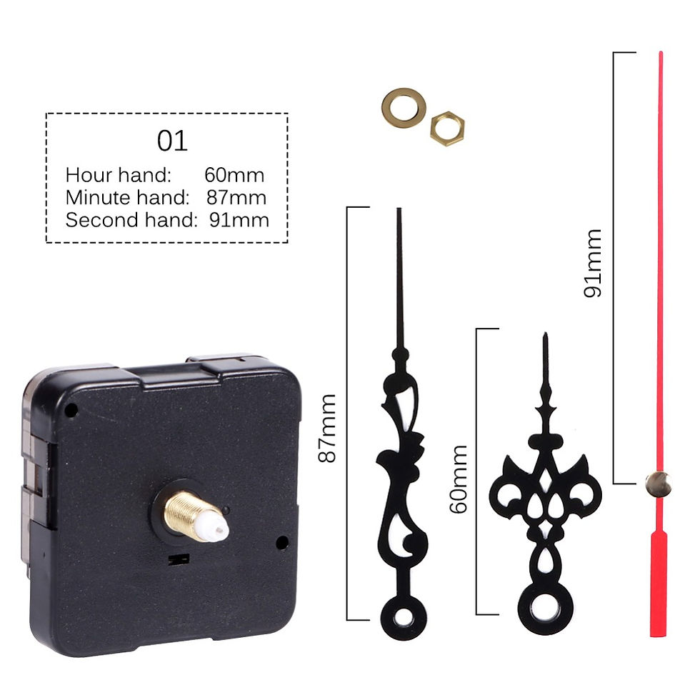 Thumbnail: Silent Clock Mechanism with Hands