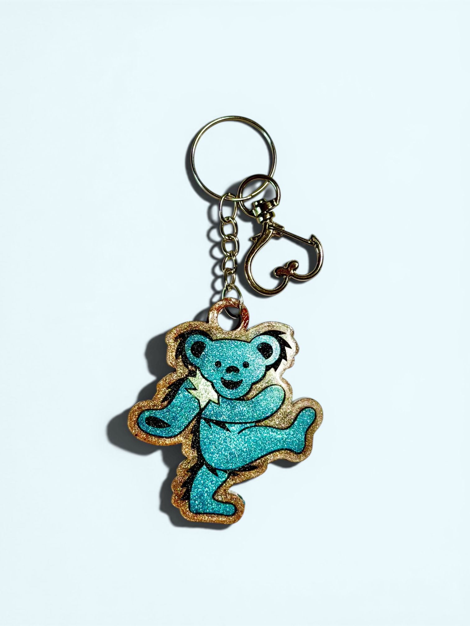 Dancing Bear Keychain