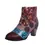 Thumbnail: Patchy Print Ankle Boots