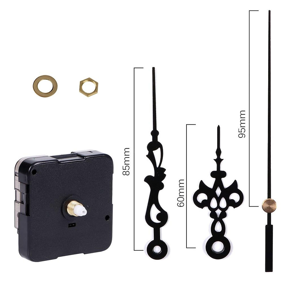 Thumbnail: Silent Clock Mechanism with Hands