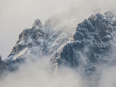 Snowy Mountain Peaks