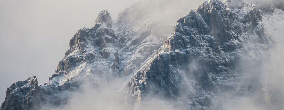 Snowy Mountain Peaks