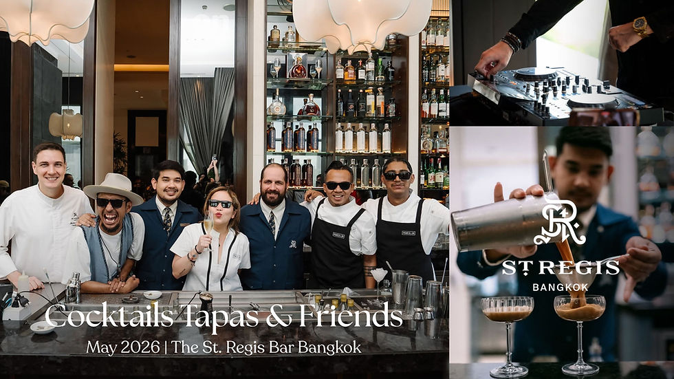 Cocktails Tapas and Friends Party at The St Regis Bangkok