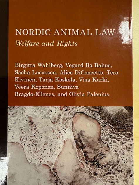 Ny fagbok om dyrevernrett i Norden!