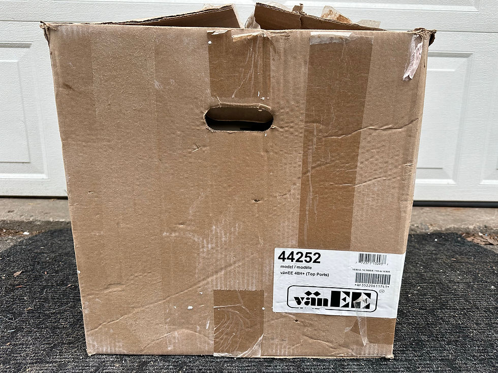 Thumbnail: vänEE 40H+ Heat Recovery Ventilator (HRV) – Model 44252