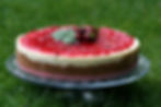Jahodový cheesecake 24 cm