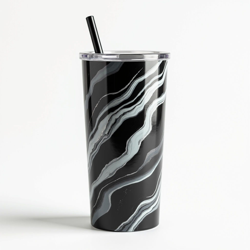 Marble Swirl Tumbler