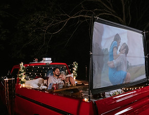 cita romantica al aire libre