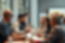 diverse people taking survey at a community meeting realistic and horizontal.jpg
