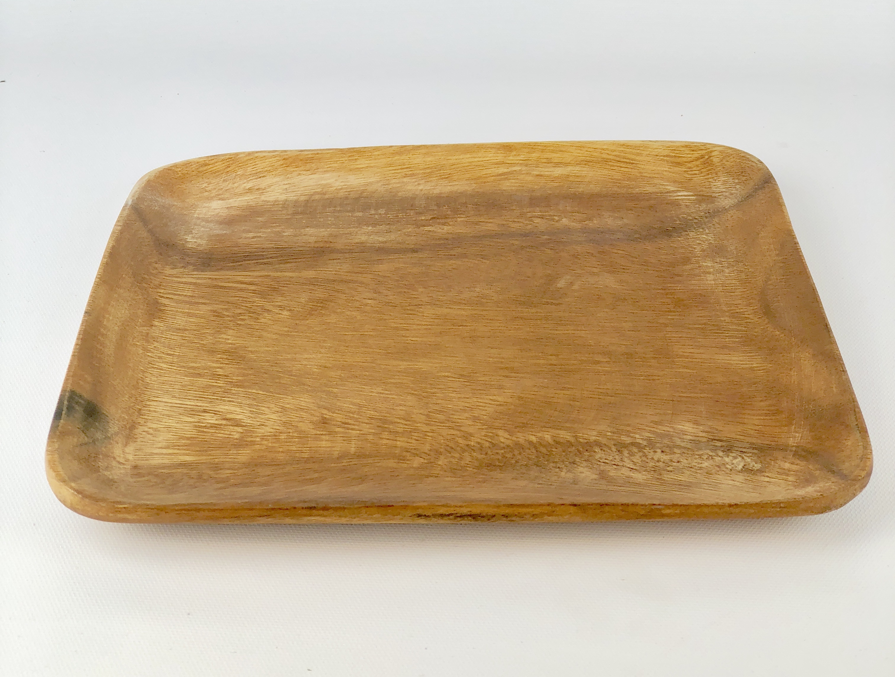 Square Wood Plate