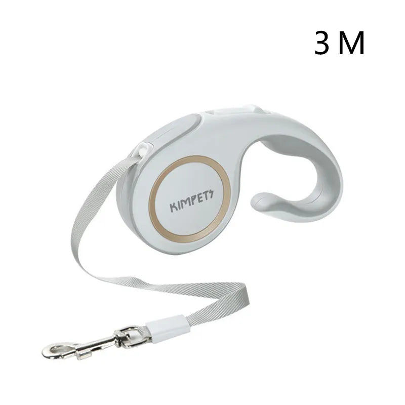 थंबनेल: Kimpets 3M 5M Dog Retractable Traction Rope Dog Leash Cat Puppy Harness Belt Aut