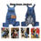 Miniature : Fashion Pet Jean Overalls for Dogs Soft Denim French Bulldog Apparel Puppy Costu