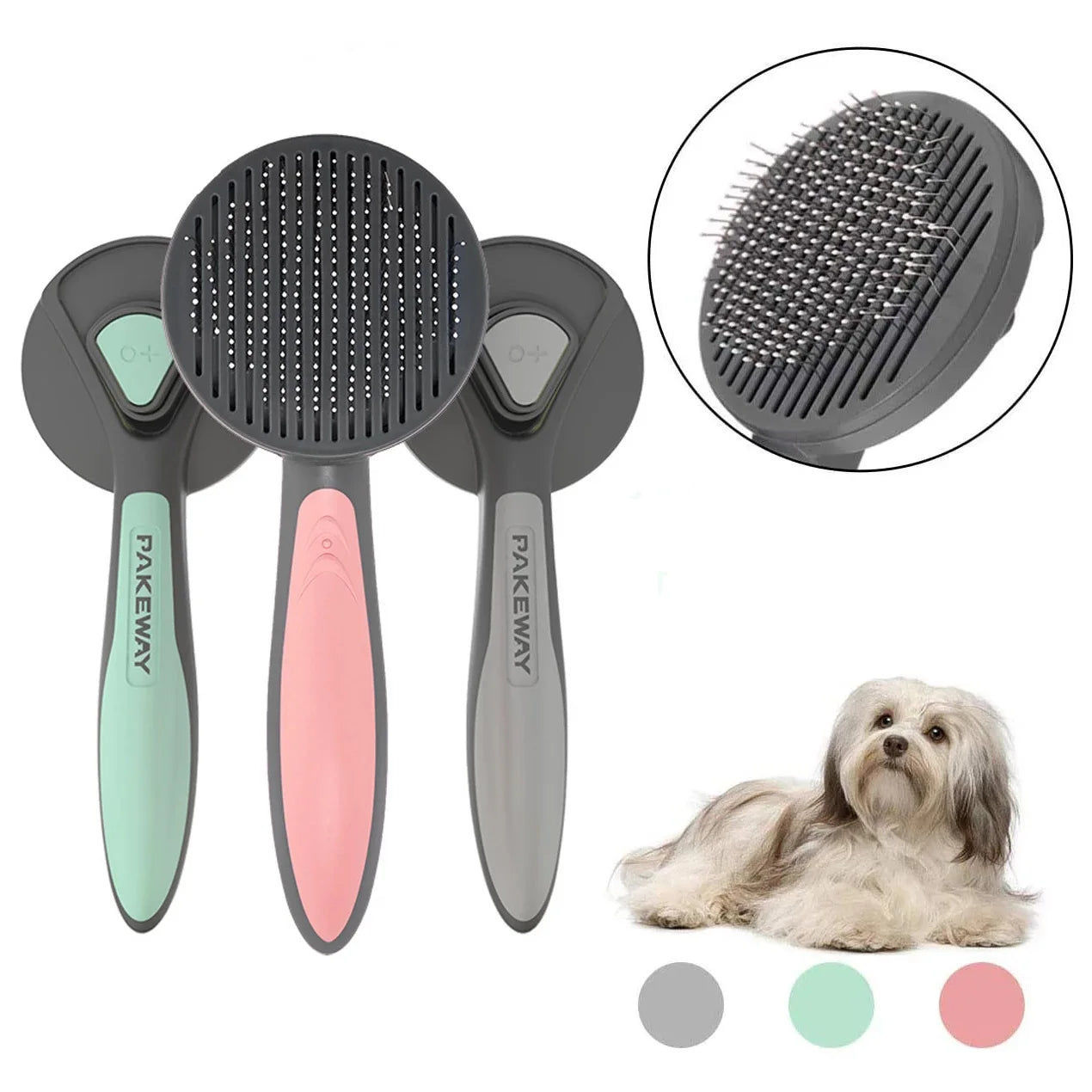 Dog Cat Comb Pet Hair Removal Grooming Comb Cat Puppy Remover Brush Deshedding T