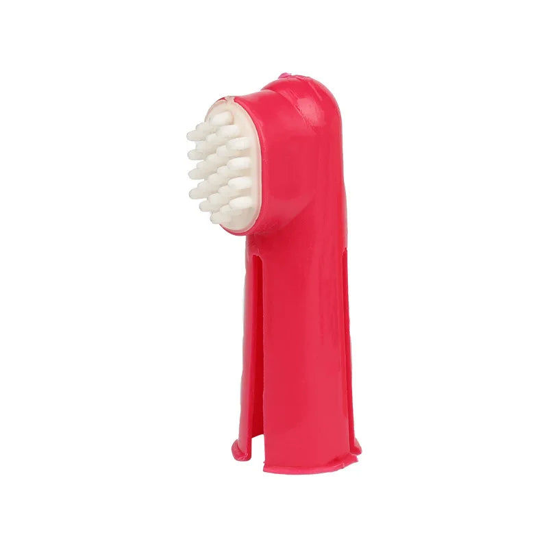 Прев'ю: 1/3 Pcs Soft Pet Finger Dog Toothbrush Dog Brush Bad Breath Tartar Teeth Tool Do