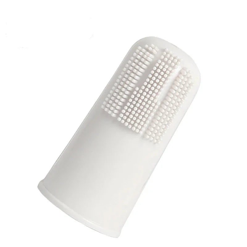 Прев'ю: 1/3 Pcs Soft Pet Finger Dog Toothbrush Dog Brush Bad Breath Tartar Teeth Tool Do