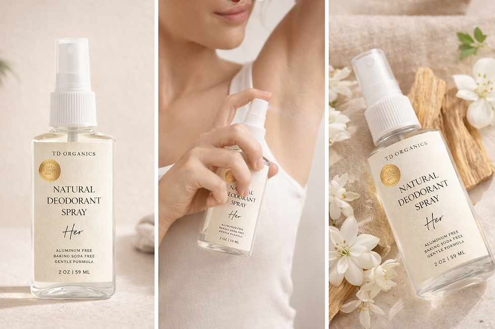 Thumbnail: TD Organics Natural Deodorant Spray – Her 1 OZ | 59 ML