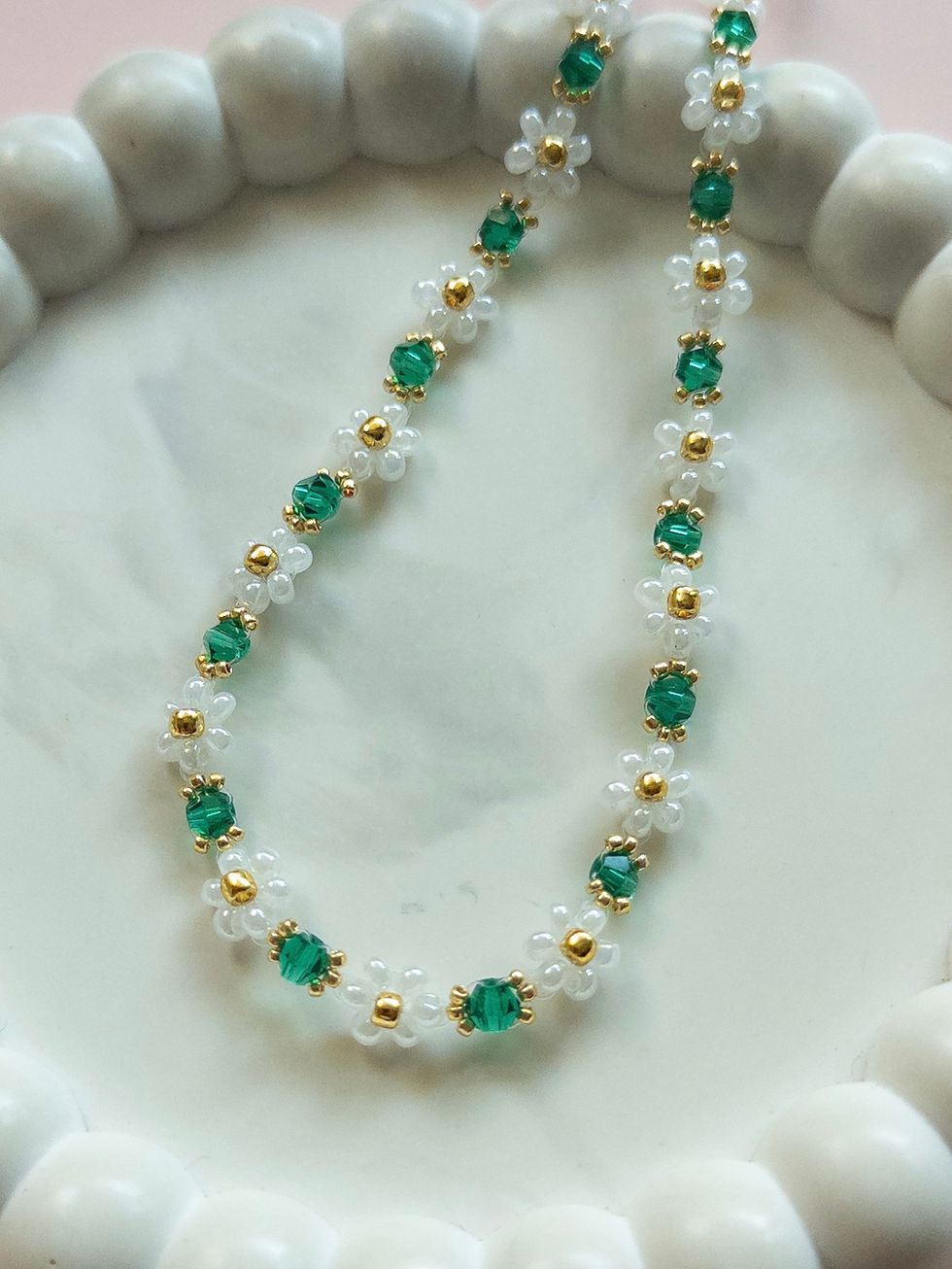 Miniatura: Green necklace