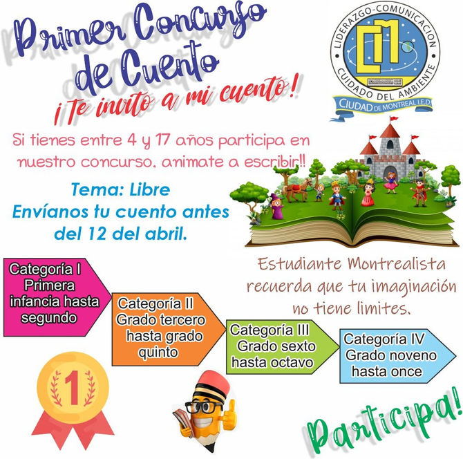 PRIMER CONCURSO DE ESCRITURA : "TE INVITO A MI CUENTO"