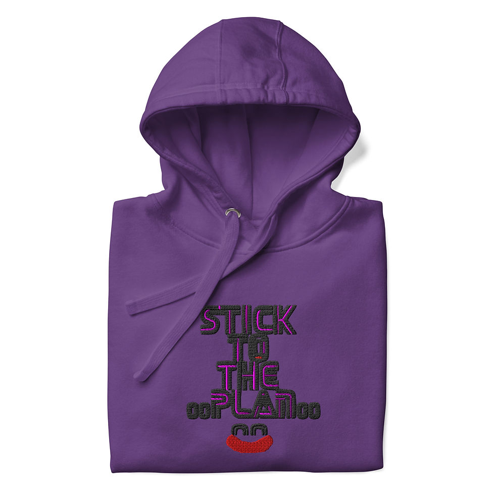 Thumbnail: "STICK TO THE PLAN" Unisex Hoody
