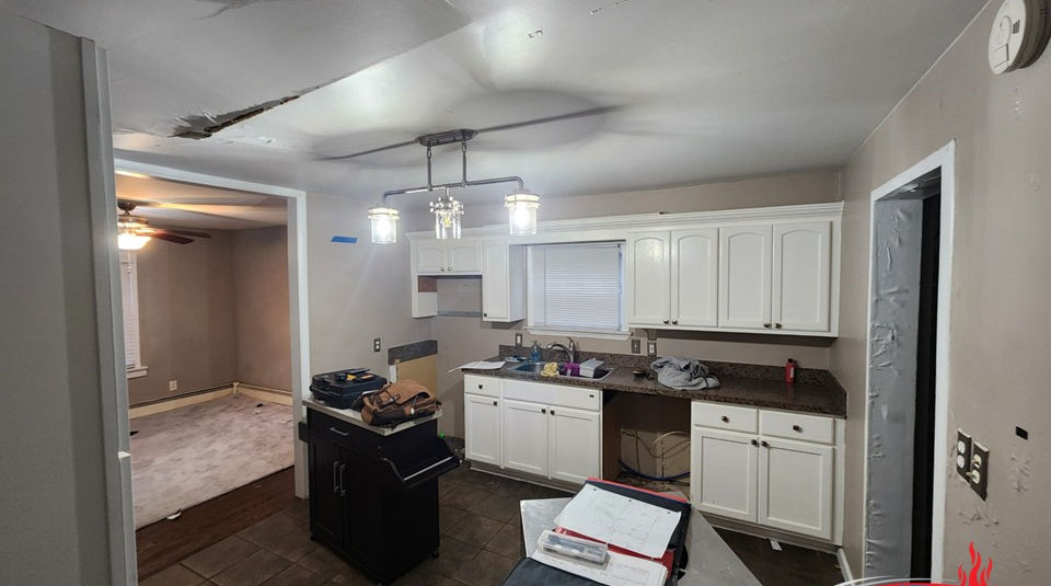 Base board heating gone wrong | Advance Restoration Restores Home Damaged by Water in Roseville, Michigan