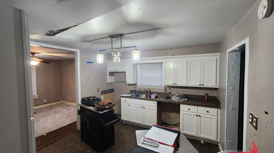 Base board heating gone wrong | Advance Restoration Restores Home Damaged by Water in Roseville, Michigan