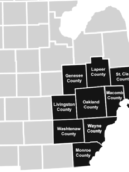 Service Location is Southeast Michigan